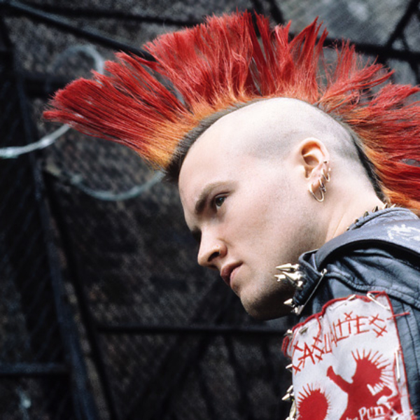 Frank Marchese Photography- Take 5 photo study street portrait of young man with Mohawk in NYC